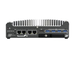 Nuvo-9531 Intel 12th-Gen Compact Fanless Computer Front I/O nuvo-9531-intel-12th-gen-rugged-compact-fanless-computer-io
