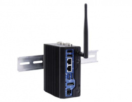 POC-40 Elkhart Lake Atom x6211E DINRail Ultra-compact Fanless Computer